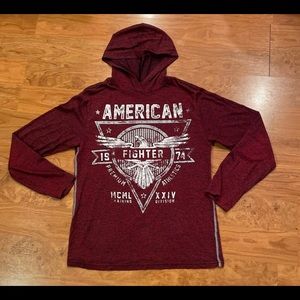 Boys American Fighter large bundle 5 shirts